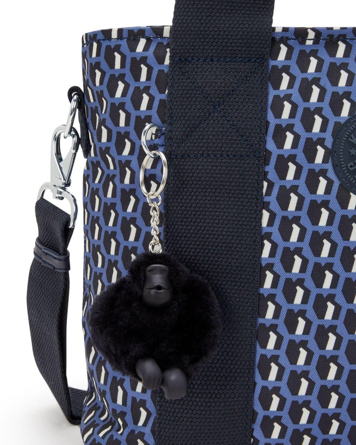 Kipling Minta M 3D K Blue Medium Tote I7229-4JS