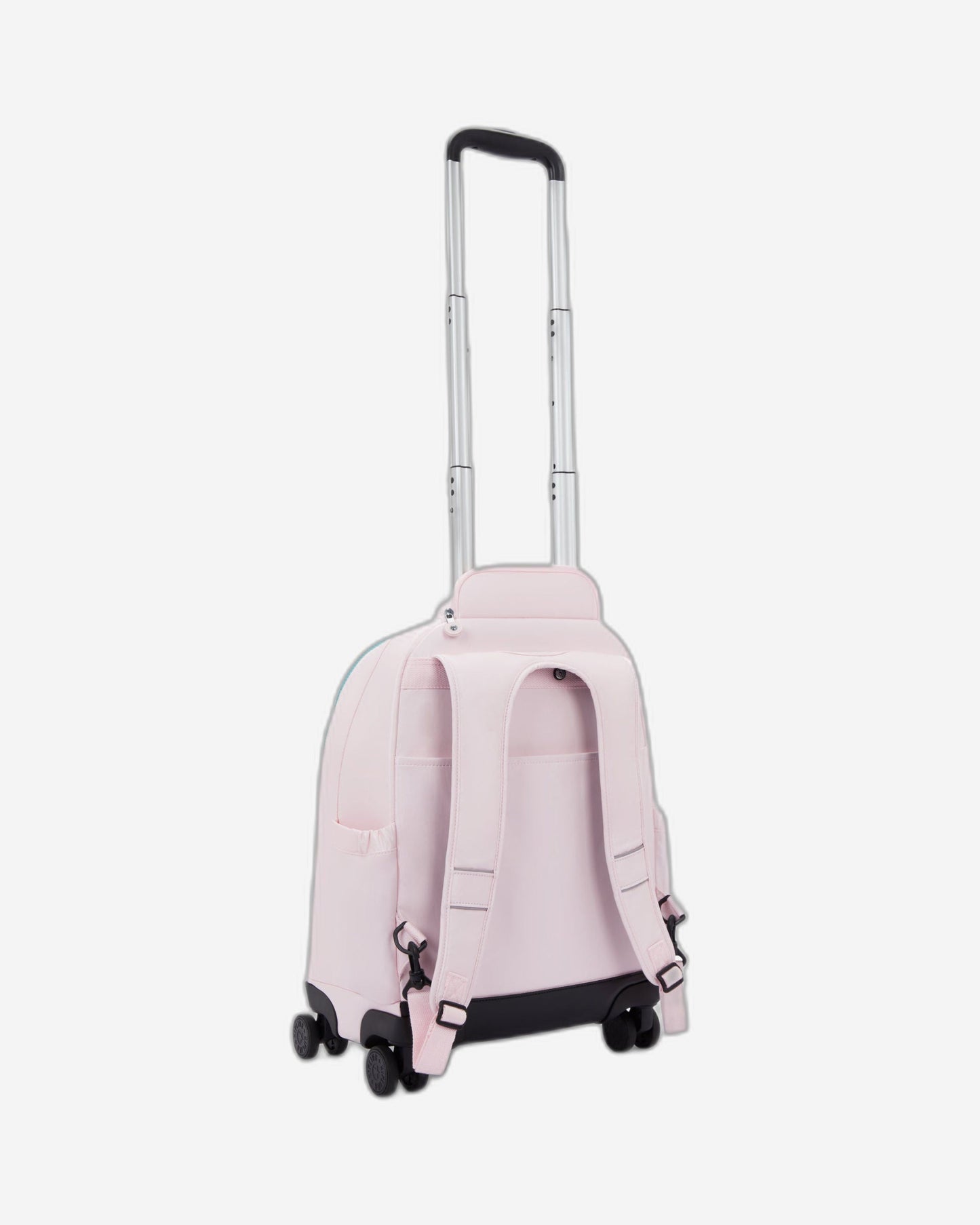 Kipling New Zea Sea Pink Met Large wheeled backpack with laptop compartment I7267-52J