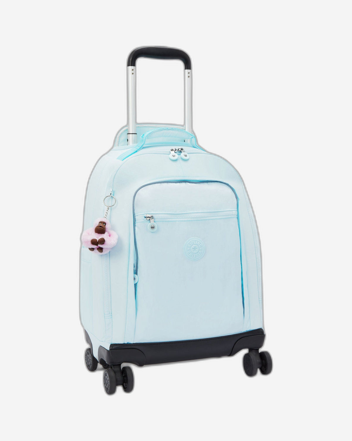 KIPLING New Zea Blue Sky Metallic Large wheeled backpack (with laptop protection) I7267-5MB