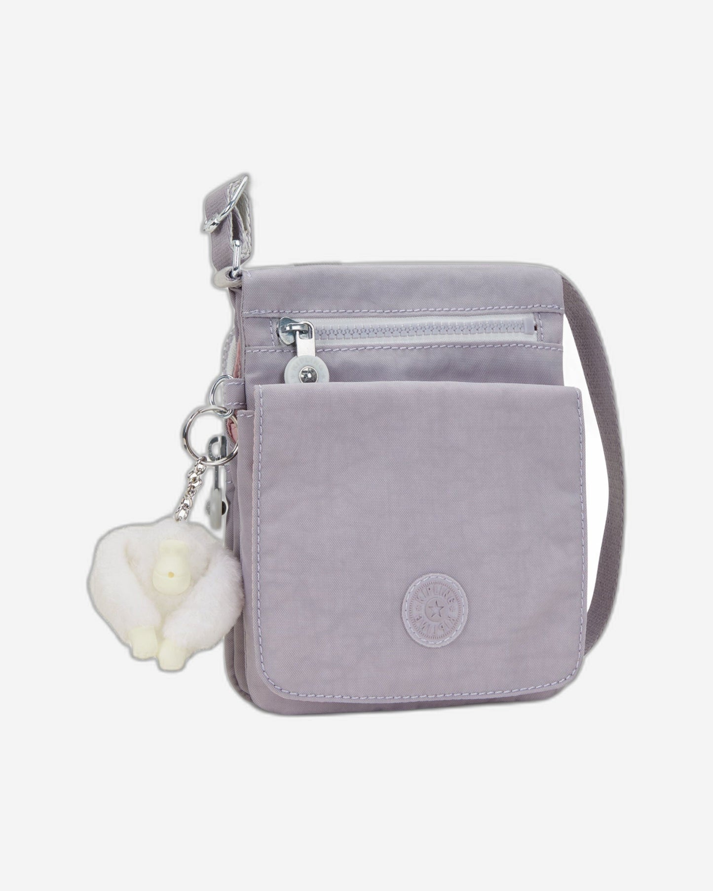 Kipling New Eldorado Tender Grey Small Crossbody Bag C2I7291-1FB