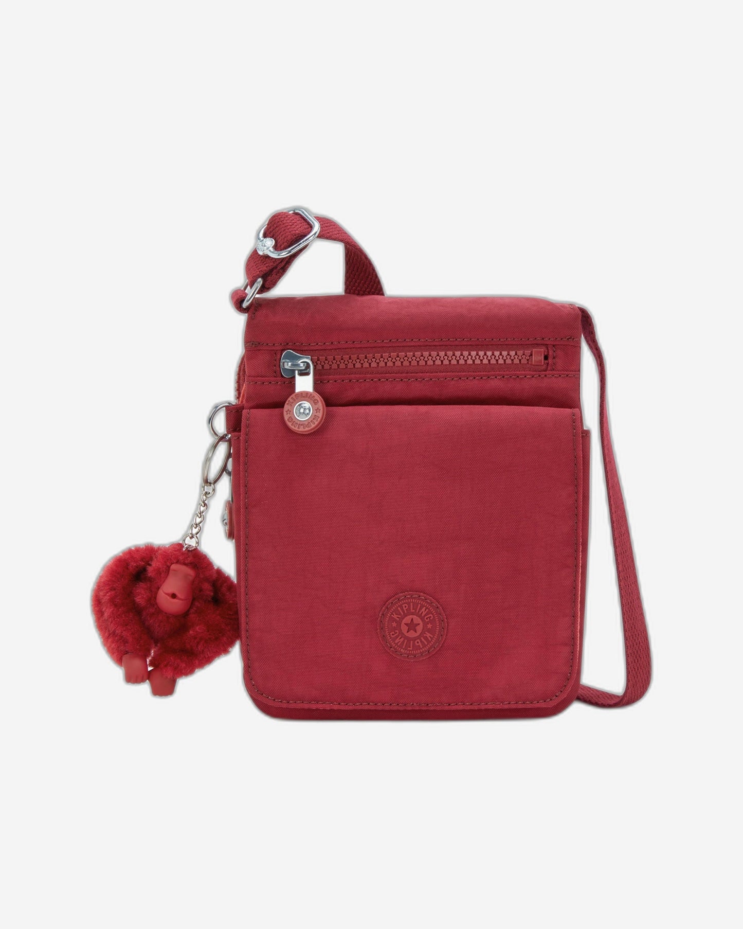 Kipling New Eldorado Funky Red Small Crossbody Bag I7291-4SS