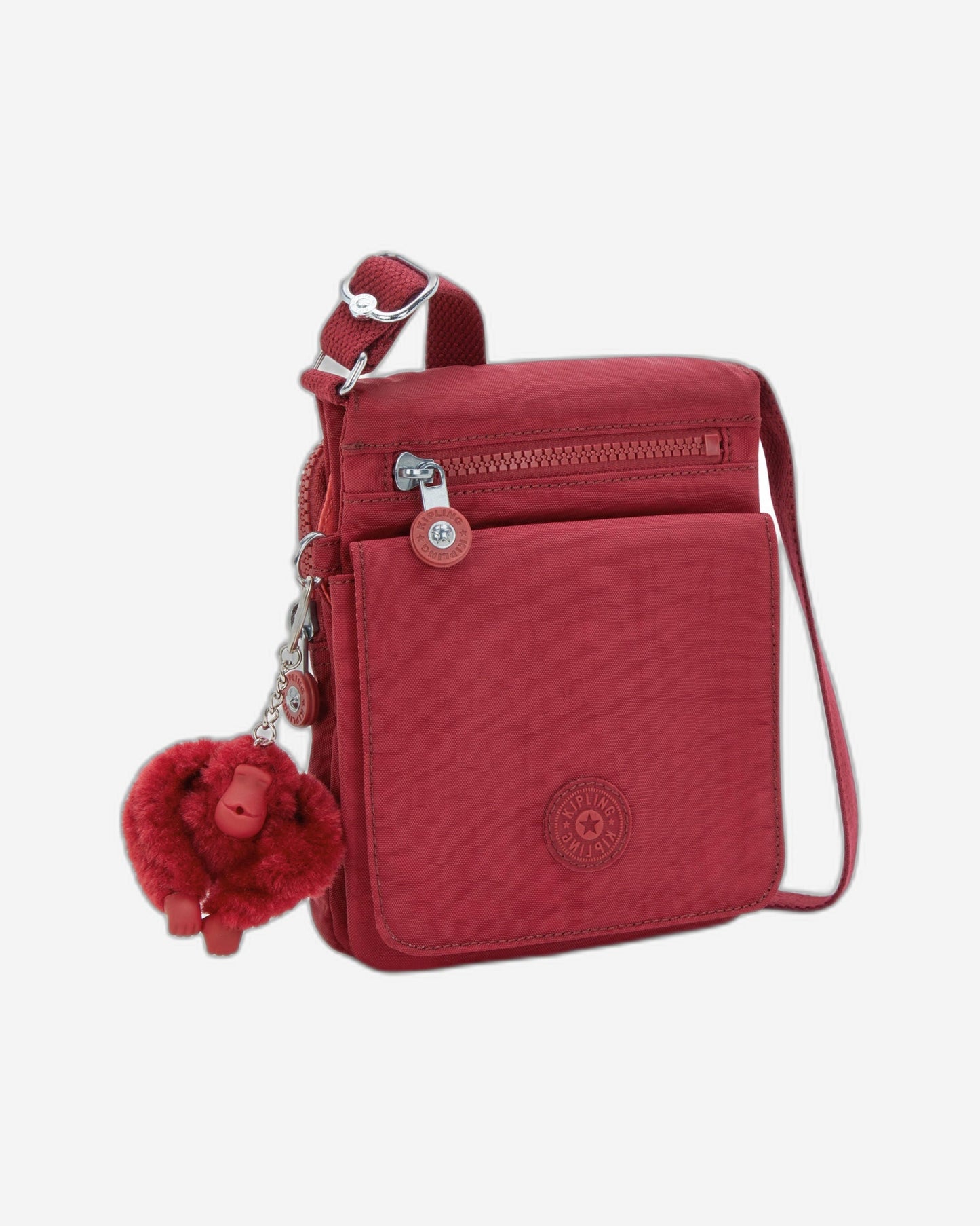 Kipling New Eldorado Funky Red Small Crossbody Bag I7291-4SS