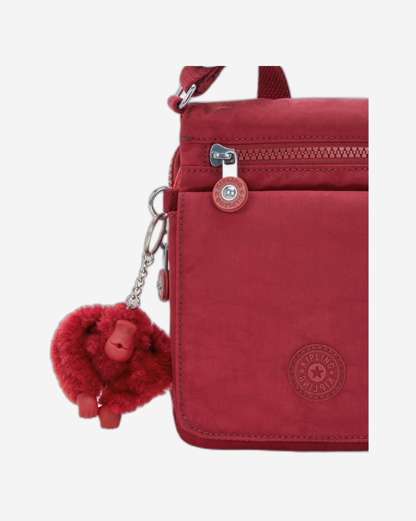 Kipling New Eldorado Funky Red Small Crossbody Bag I7291-4SS