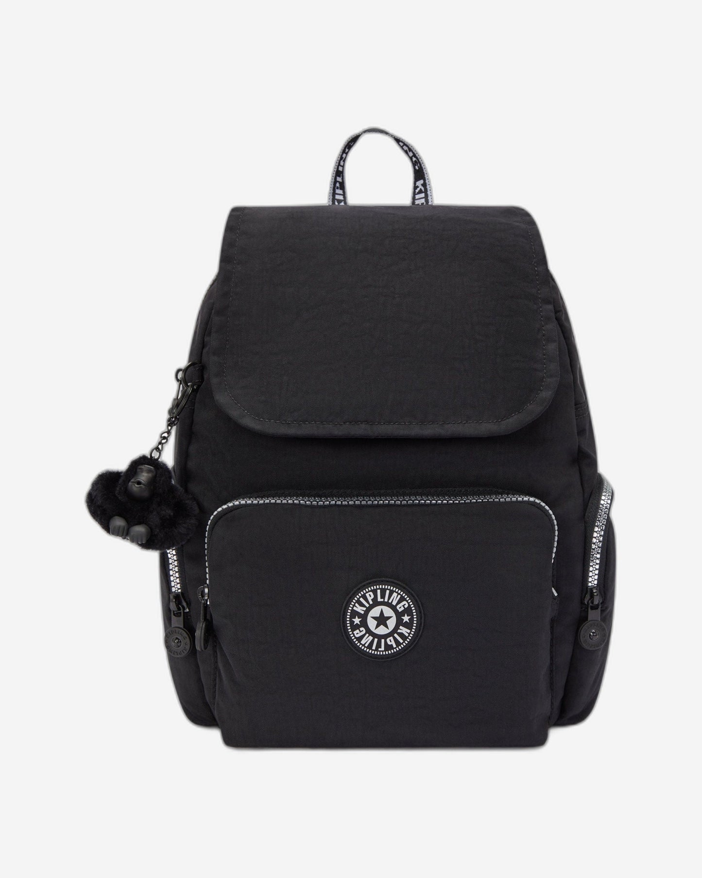 Kipling City Zip S Glorious Silver Small Backpack I7354-9SB