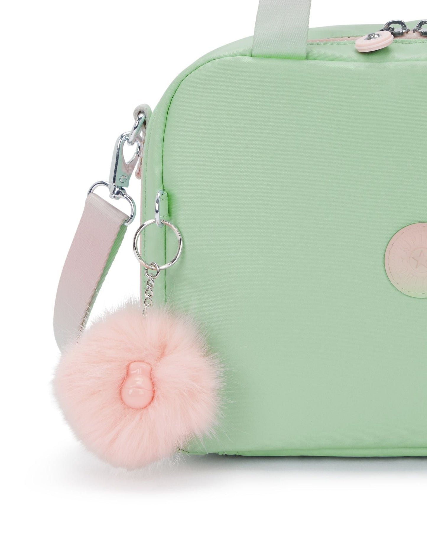 Kipling Miyo Soft Green Met Large Lunch Bag with Trolley Sleeve C2I7363-5KY