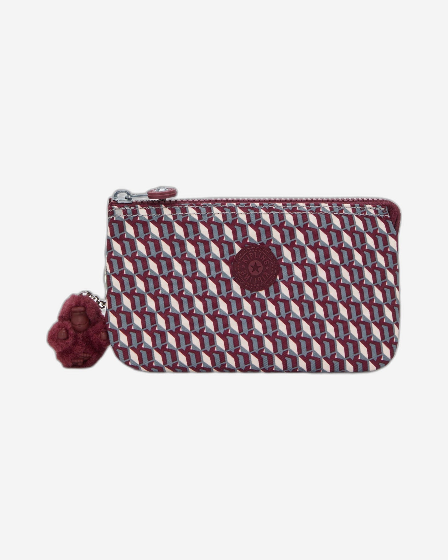Kipling Creativity L 3Dk Wine Large purse I7410-1PB