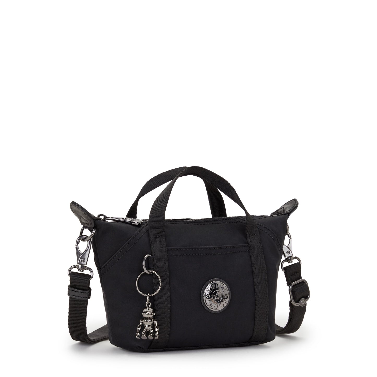 KIPLING-Art Compact-Small Crossbody Bag With Removable Strap-Endless Black-I7492-TB4