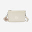 Kipling Riri Beige Pearl Large Pouch with Crossbody Strap C2I7502-3KA