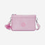 Kipling Riri Metallic Lilac Large Pouch with Crossbody Strap C2I7502-F4D