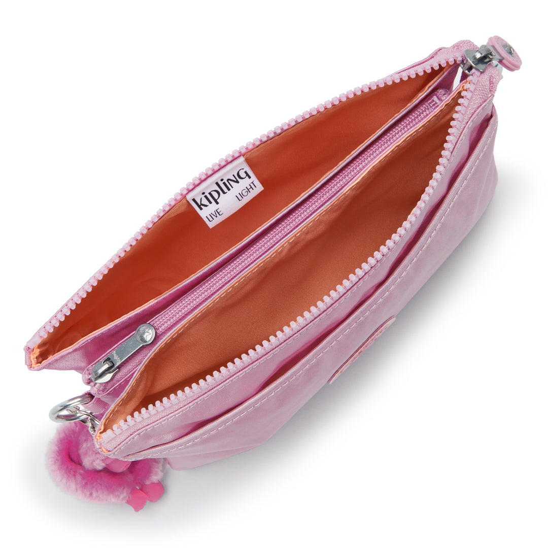 KIPLING-Riri-Small crossbody (with removable strap)-Metallic Lilac