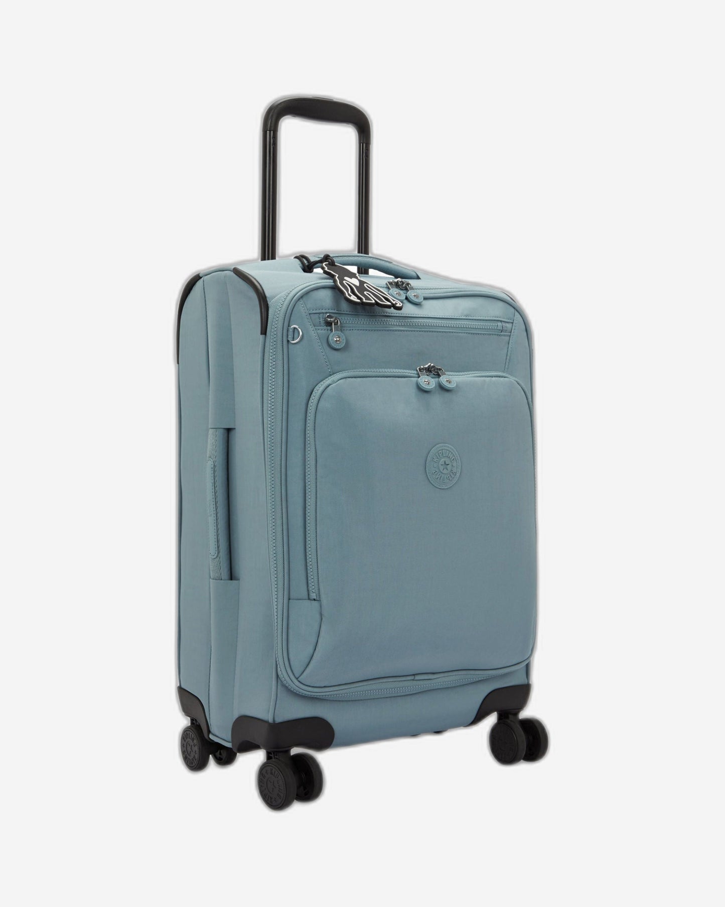 Kipling New Youri Spin S Relaxed Grey Small Wheeled Luggage I7504-3NL