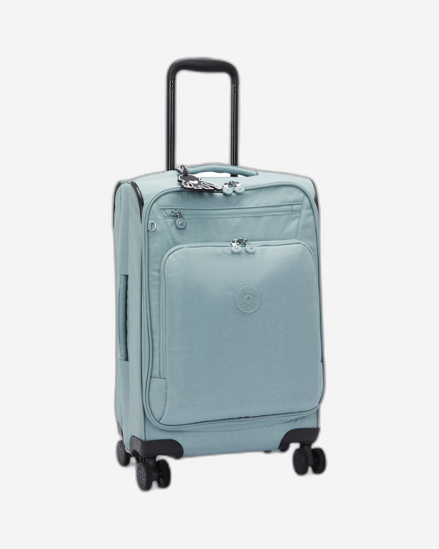 Kipling New Youri Spin S Relaxed Grey Small Wheeled Luggage I7504-3NL