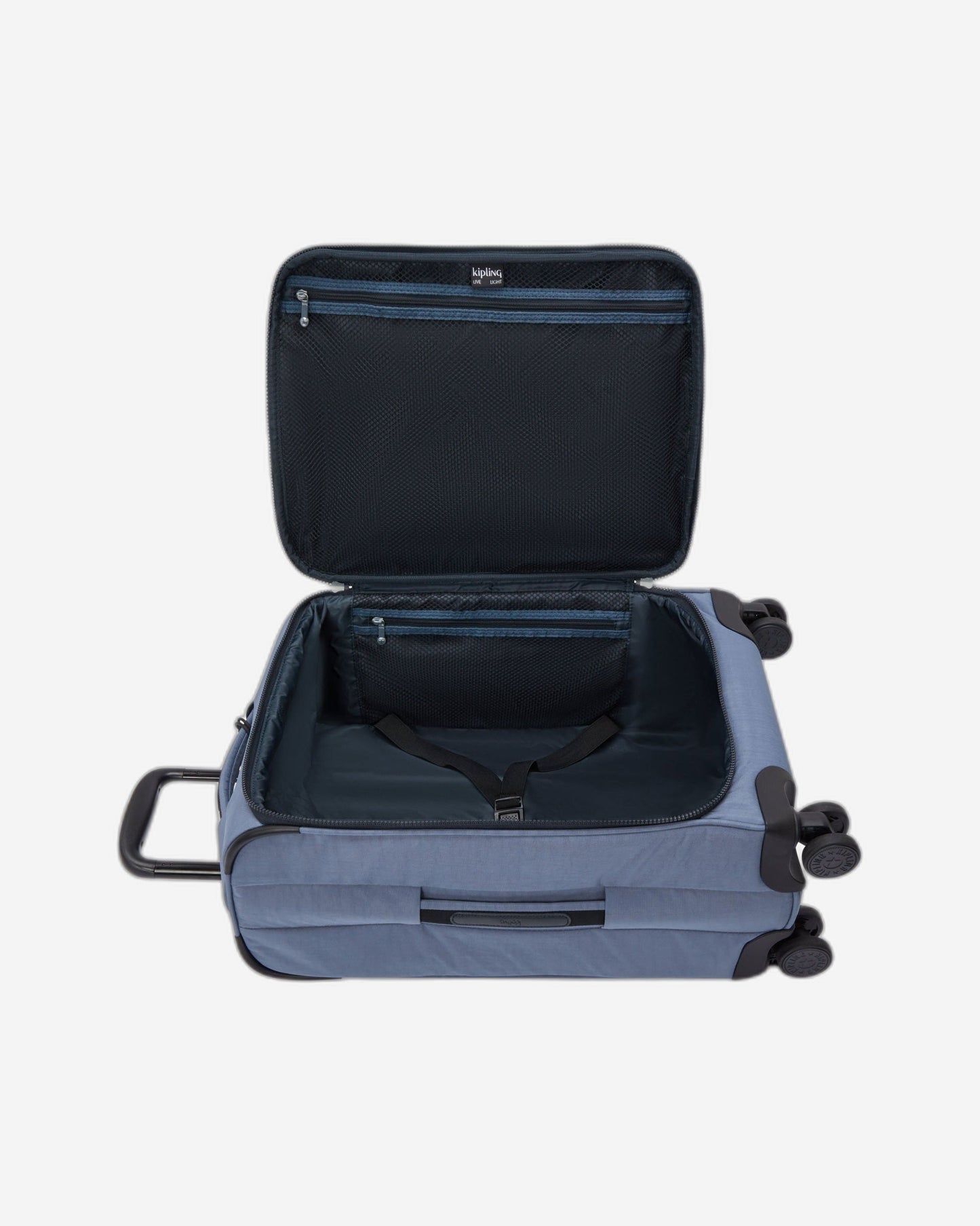 Kipling New Youri Spin S Blue Lover Small Cabin Spinner I7504-56V