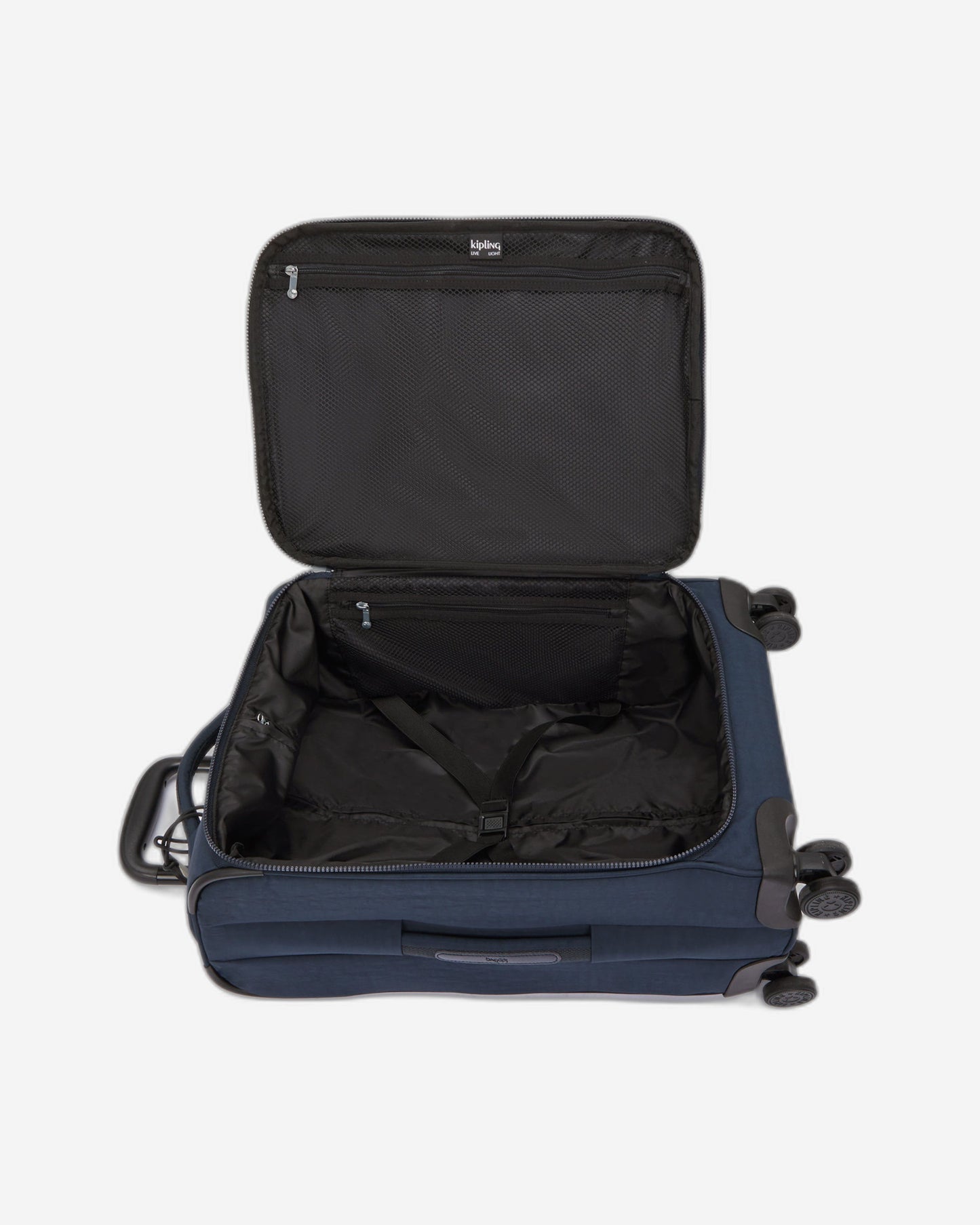 Kipling New Youri Spin S Blue Bleu 2 Small Wheeled Luggage I7504-96V