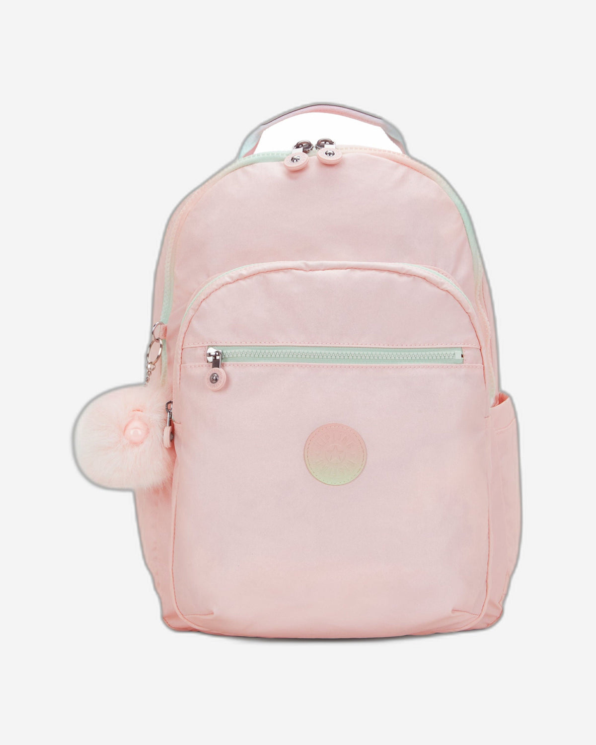 Kipling Seoul College Blush Metallic Large Backpack C2I7547-E7L