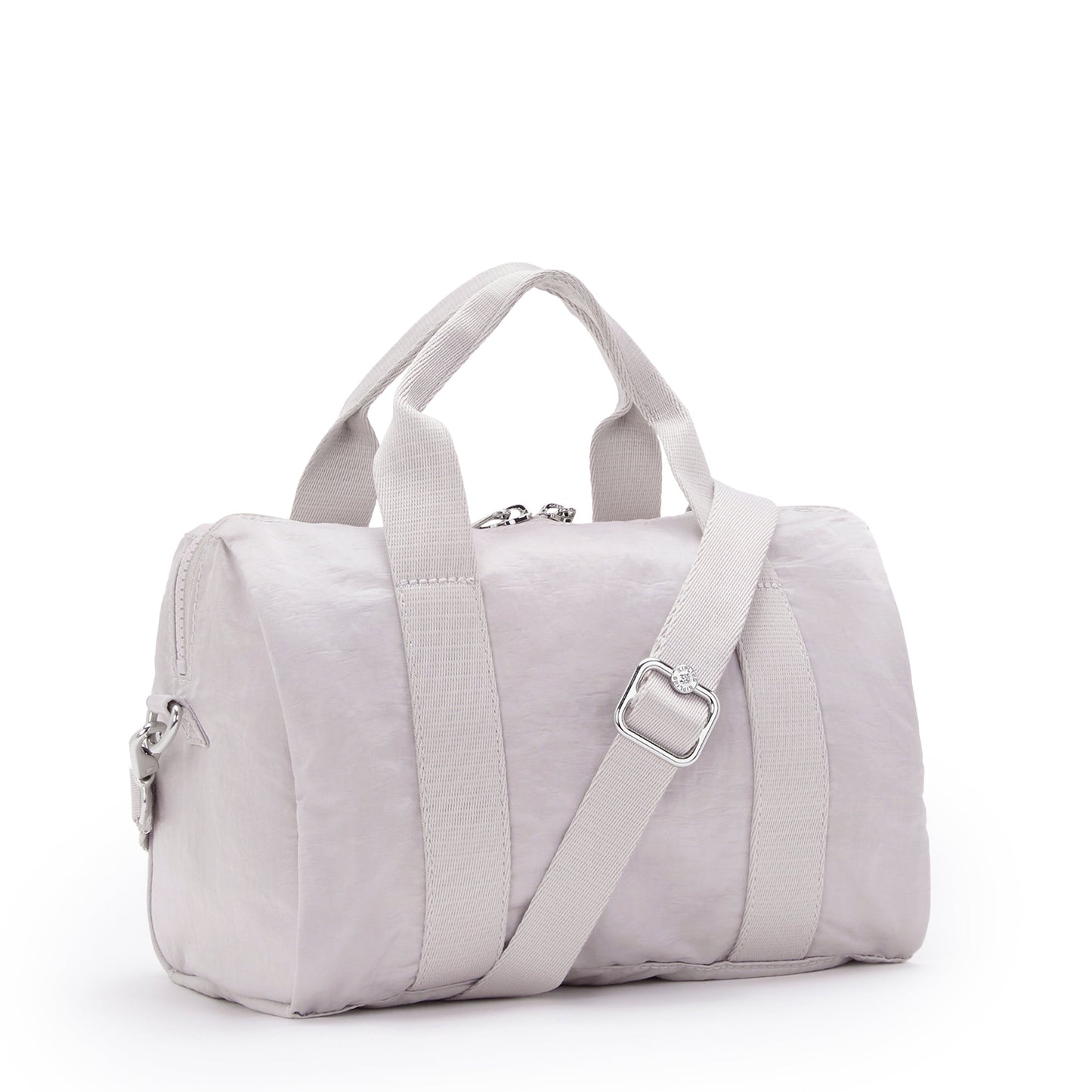 KIPLING-Bina M-Medium handbag (with detachable shoulderstrap)-Gleam Silver-I7571-K6G