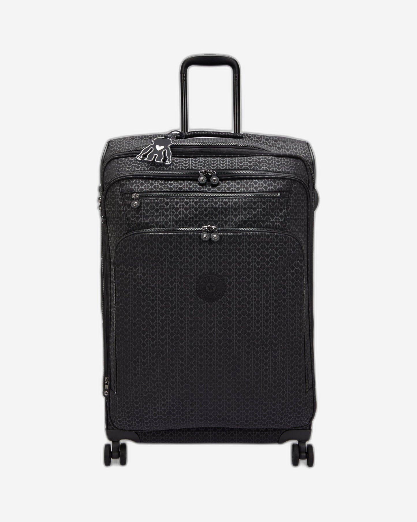 Kipling New Youri Spin L Signature Emb Large Expandable Wheeled Luggage I7572-K59