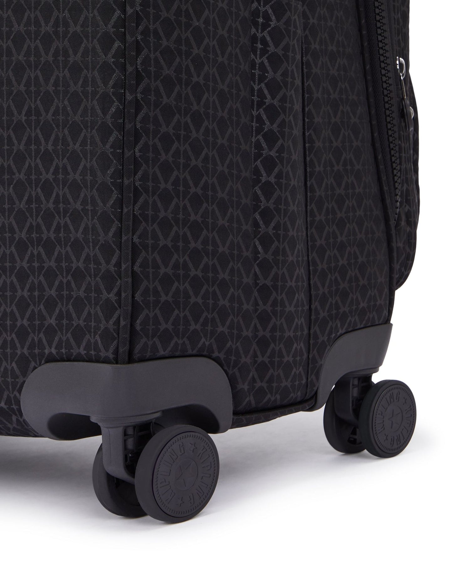 Kipling New Youri Spin M Signature Emb Medium Expandable Wheeled Luggage I7575-K59