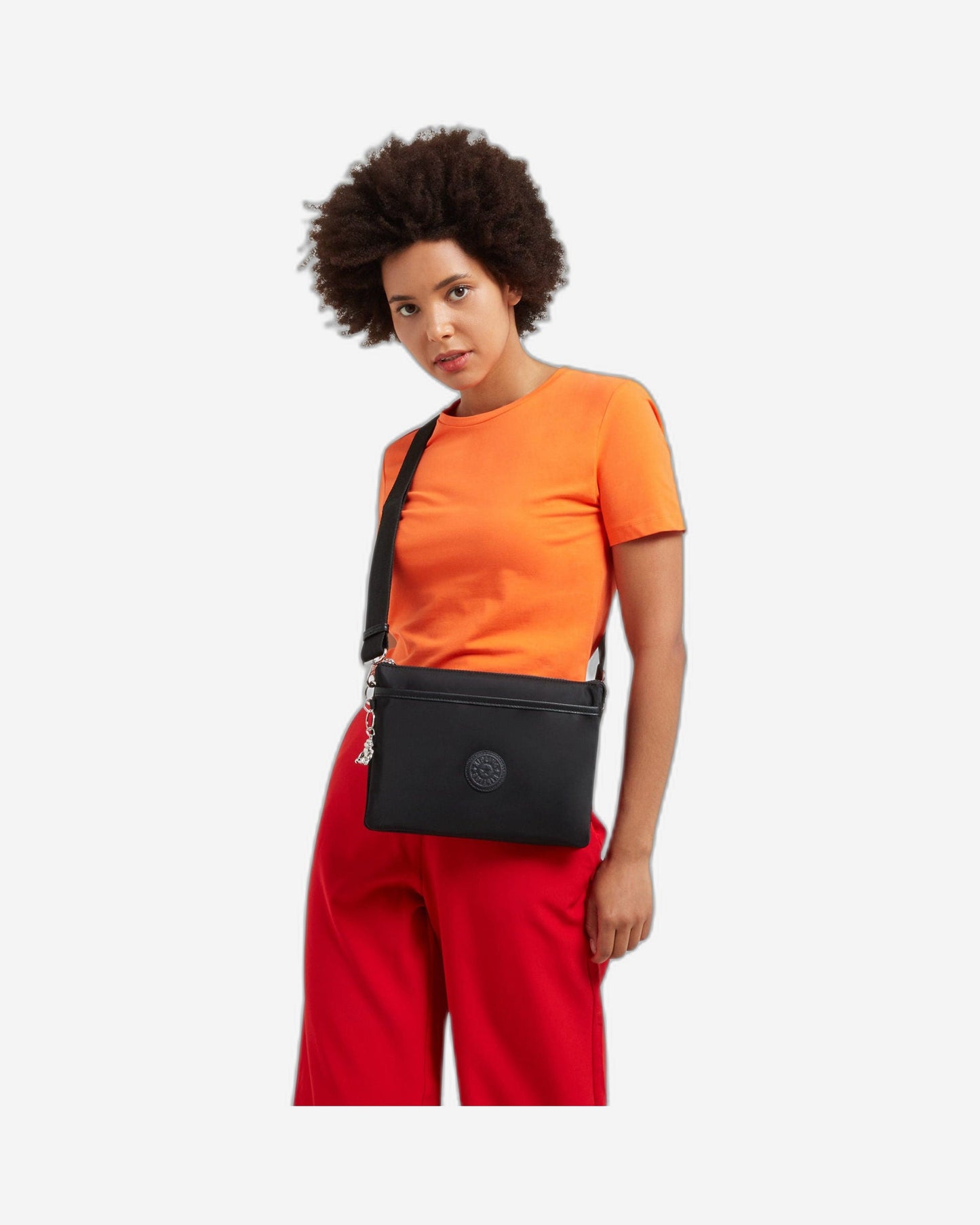 Kipling Riri L Paka Black C Medium Crossbody Bag C2I7587-T79