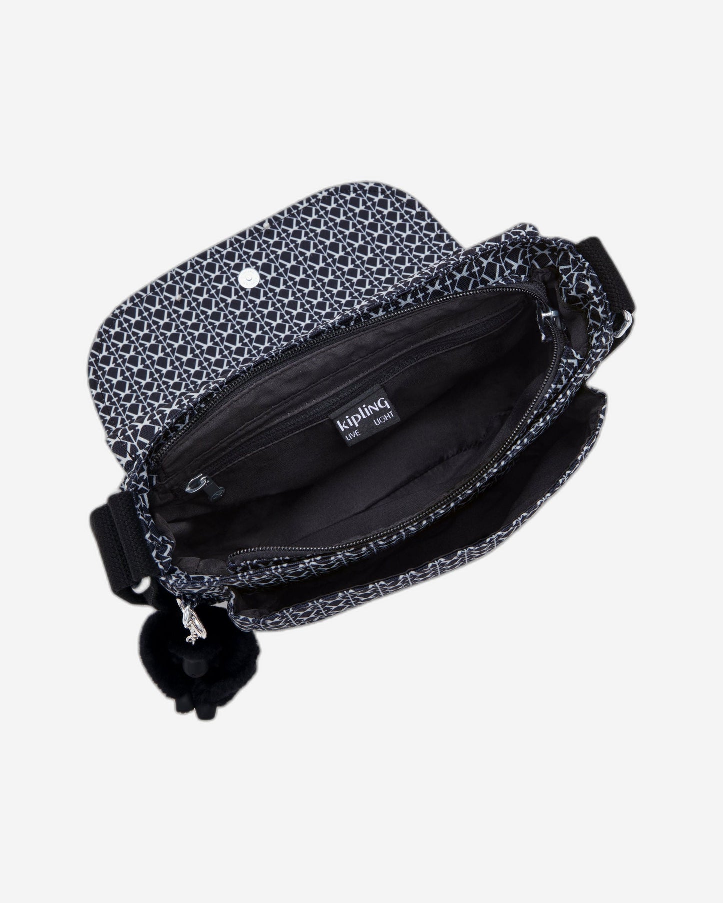 Kipling Loreen M Signature Print Medium Crossbody Bag C2I7601-DD2