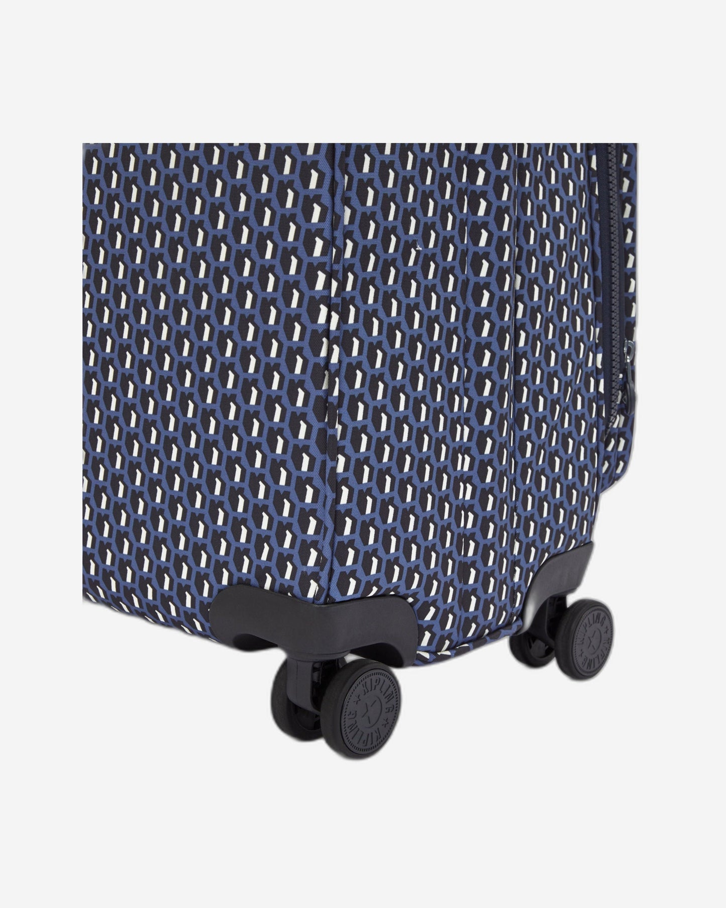Kipling New Youri Spin L 3D K Blue Large Expandable Spinner I7640-4JS