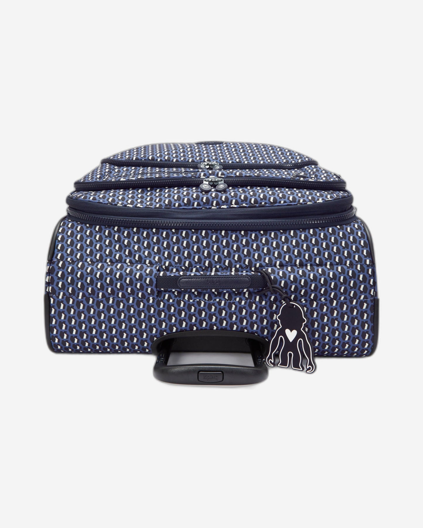 Kipling New Youri Spin L 3D K Blue Large Expandable Spinner I7640-4JS
