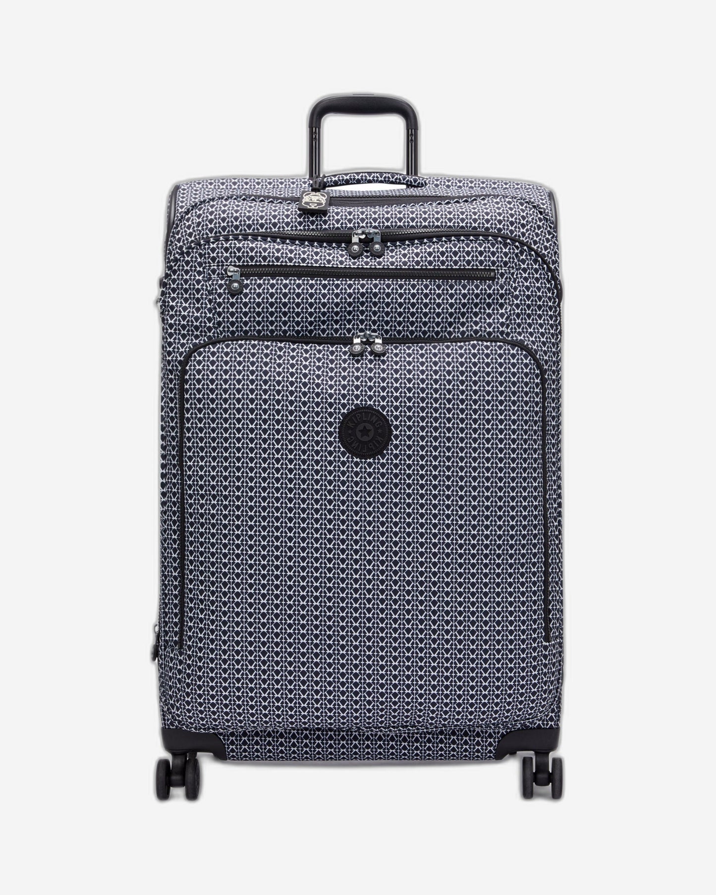 Kipling New Youri Spin Signature Print Large Expandable Spinner C2I7640-DD2