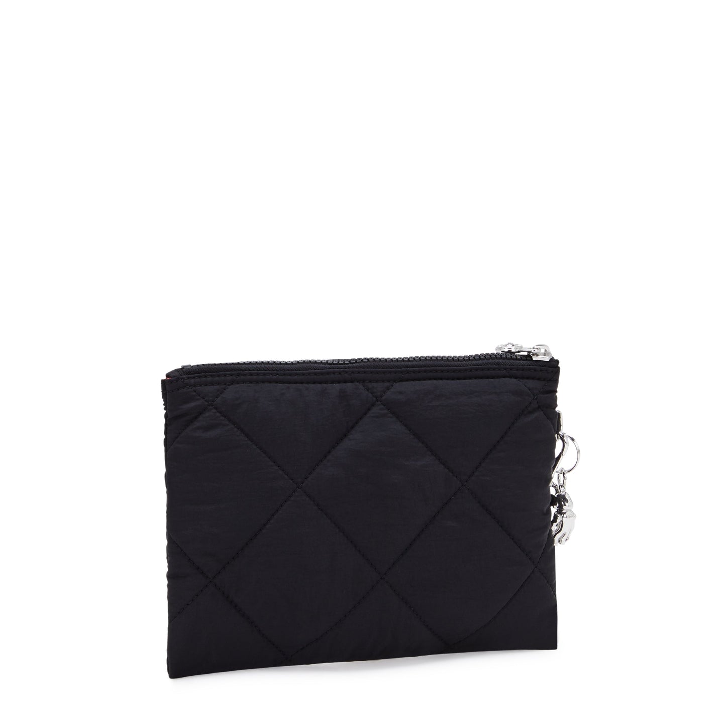 KIPLING-Fancy-Large Flat Pouch (with wristlet)-Cosmic Black Ql-I7668-95R