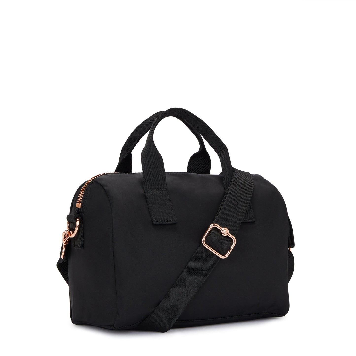 Kipling-Bina M-Medium Handbag (With Detachable Shoulderstrap)-Rose Black-I7671-53H