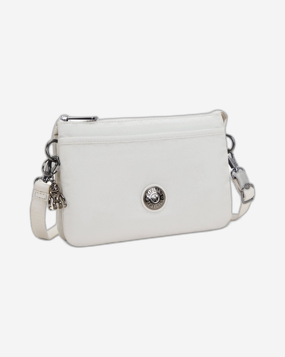 Kipling Riri Silver Night Small Crossbody Bag I7679-8EL