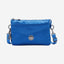 Kipling Riri Satin Blue Large Pouch with Crossbody Strap C2I7679-S9H