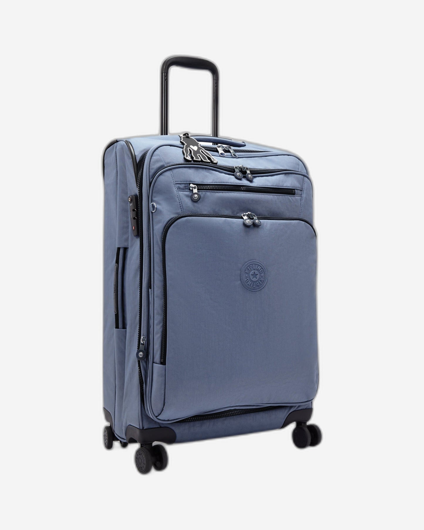 Kipling New Youri Spin M Blue Lover Medium Expandable Spinner I7706-56V