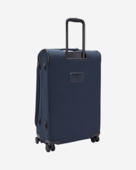 Kipling New Youri Spin M Blue Bleu 2 Medium Expandable Wheeled Luggage I7706-96V
