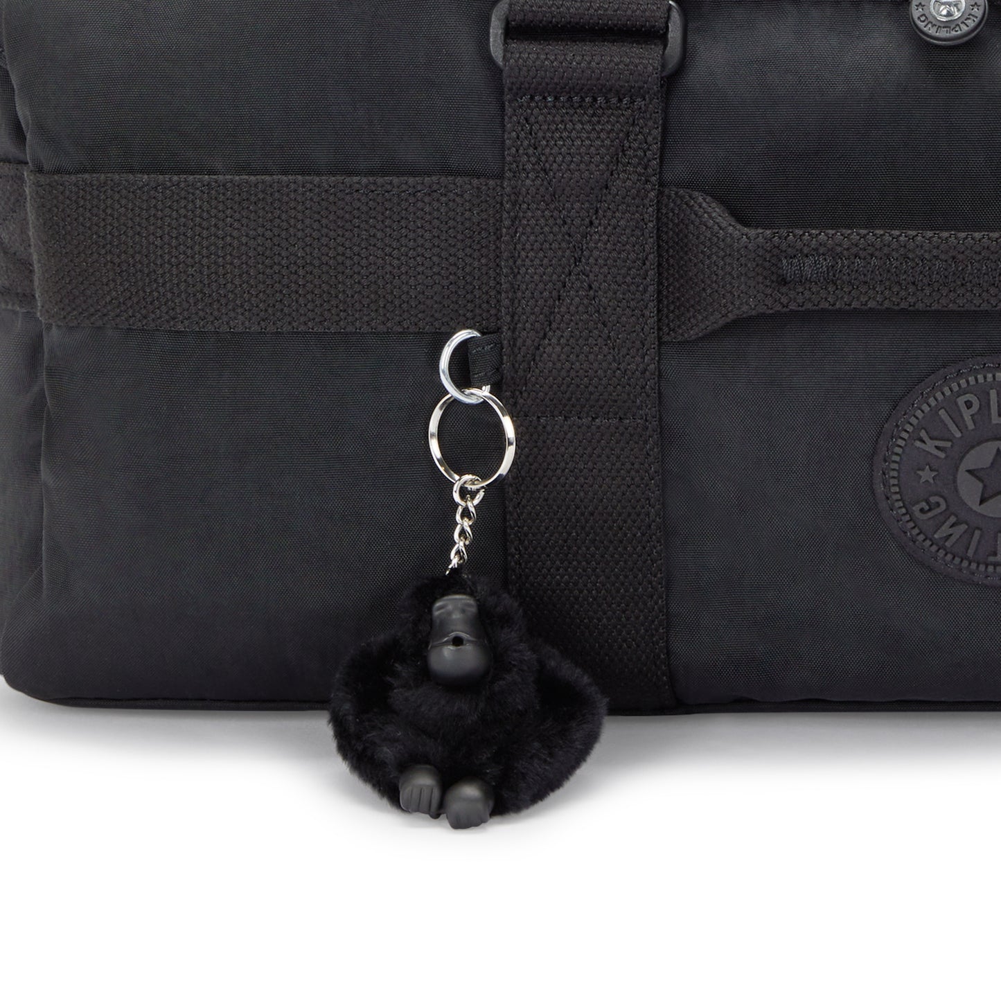 Kipling-Jonis S-Small Weekender (Convertable To Backpack)-Black Noir-I7712-P39