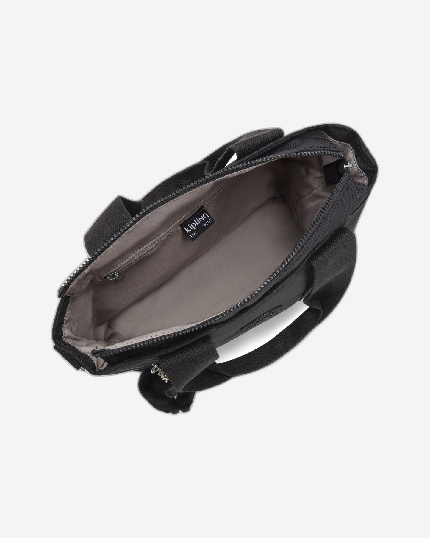 Kipling Minta M Black Noir Medium Tote Bag C2I7725-P39