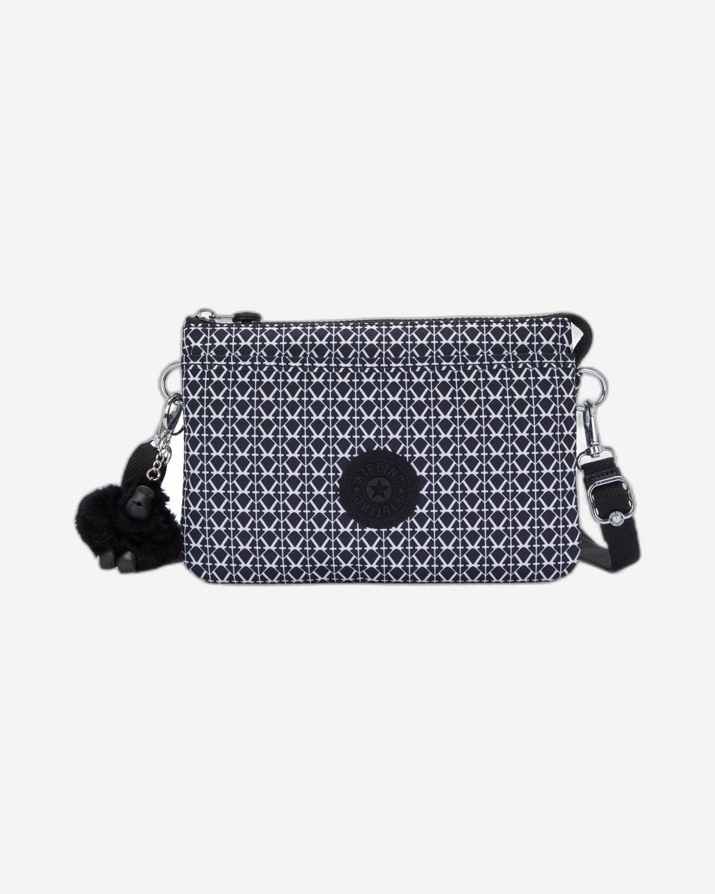 Kipling Riri Signature Print Large Pouch with Crossbody Strap C2I7780-DD2