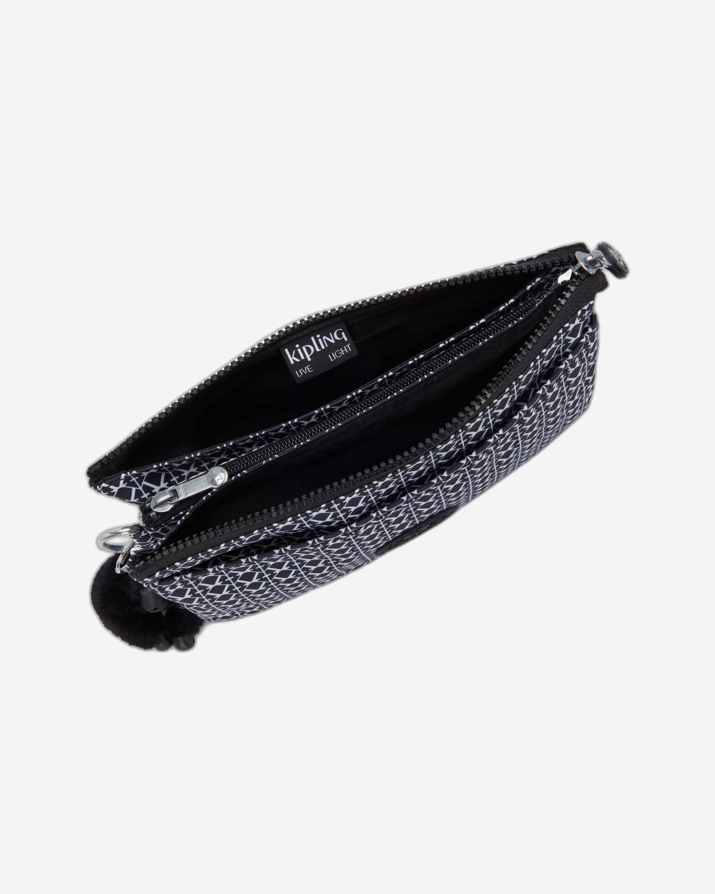 Kipling Riri Signature Print Large Pouch with Crossbody Strap C2I7780-DD2