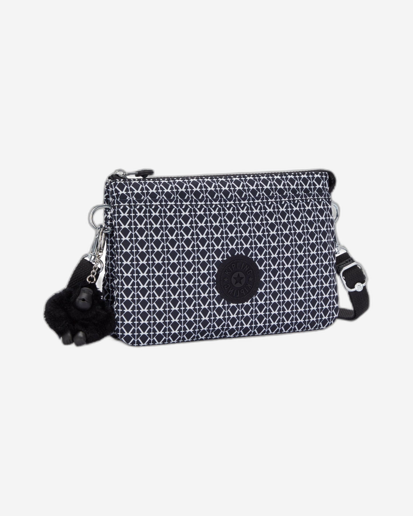 Kipling Riri Signature Print Large Pouch with Crossbody Strap C2I7780-DD2