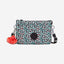 Kipling Riri Abstract Print Large Pouch with Crossbody Strap C2I7780-GN6
