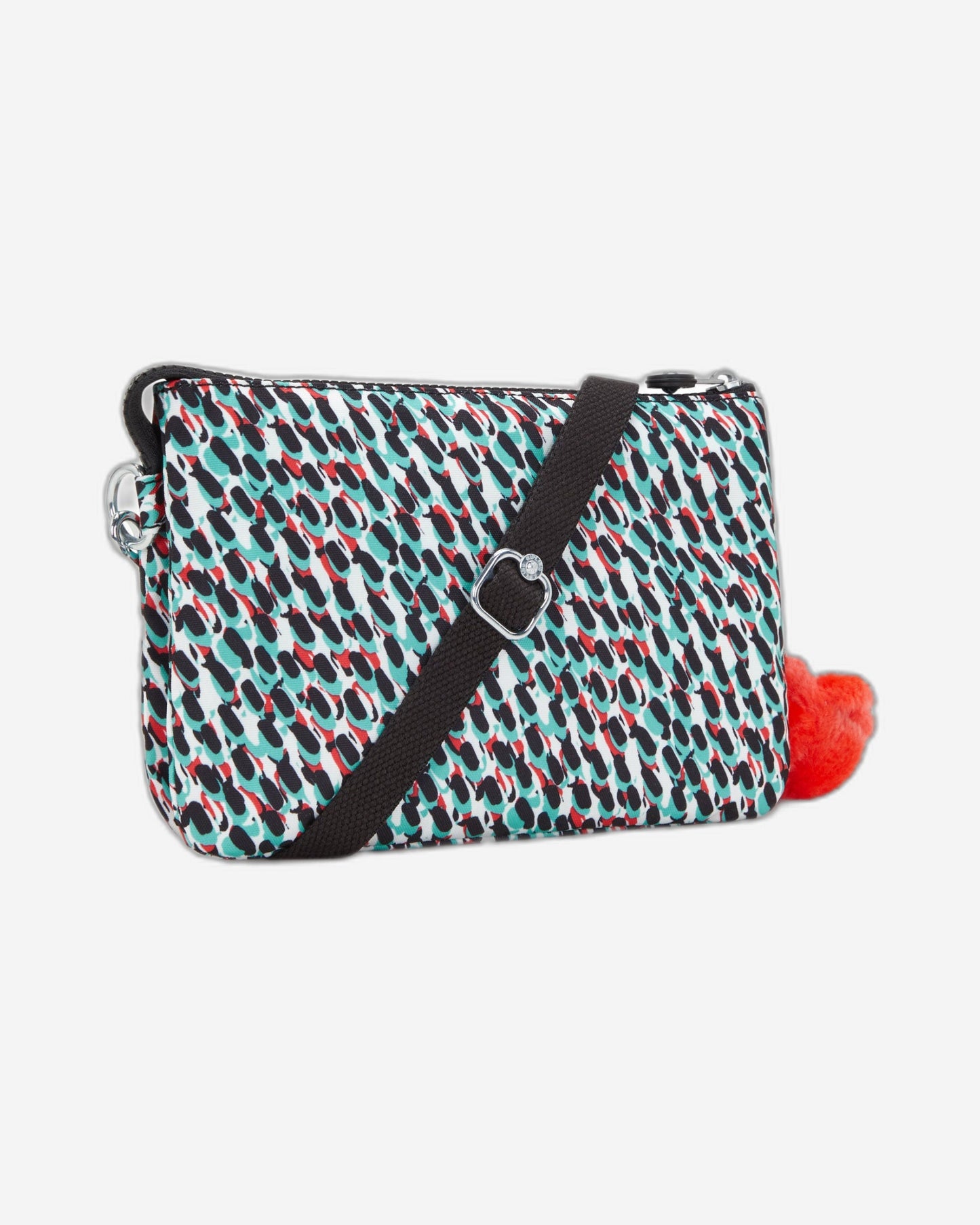 Kipling Riri Abstract Print Large Pouch with Crossbody Strap C2I7780-GN6