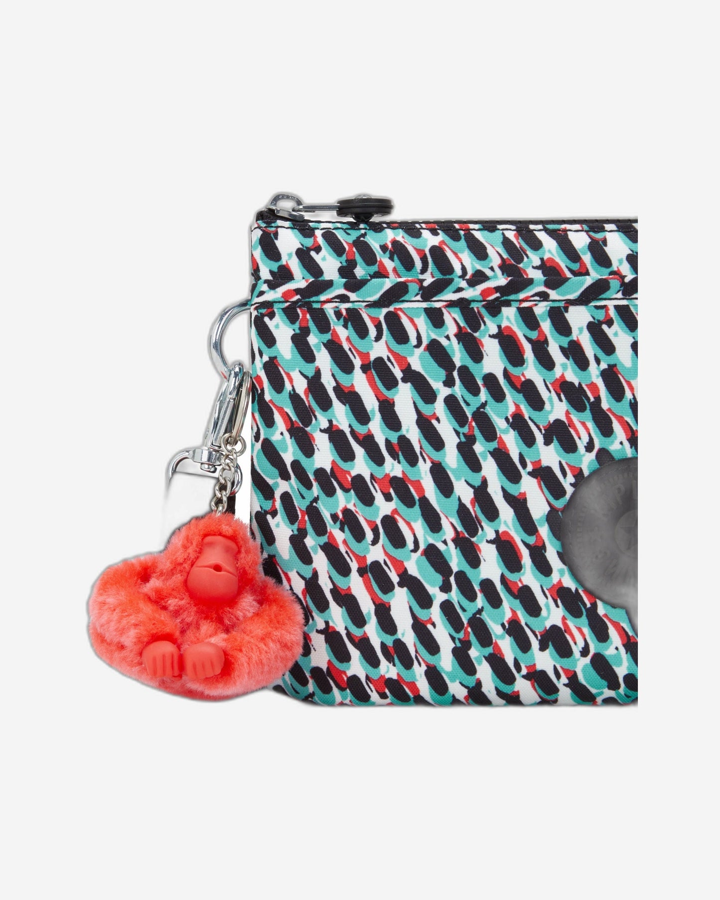 Kipling Riri Abstract Print Large Pouch with Crossbody Strap C2I7780-GN6
