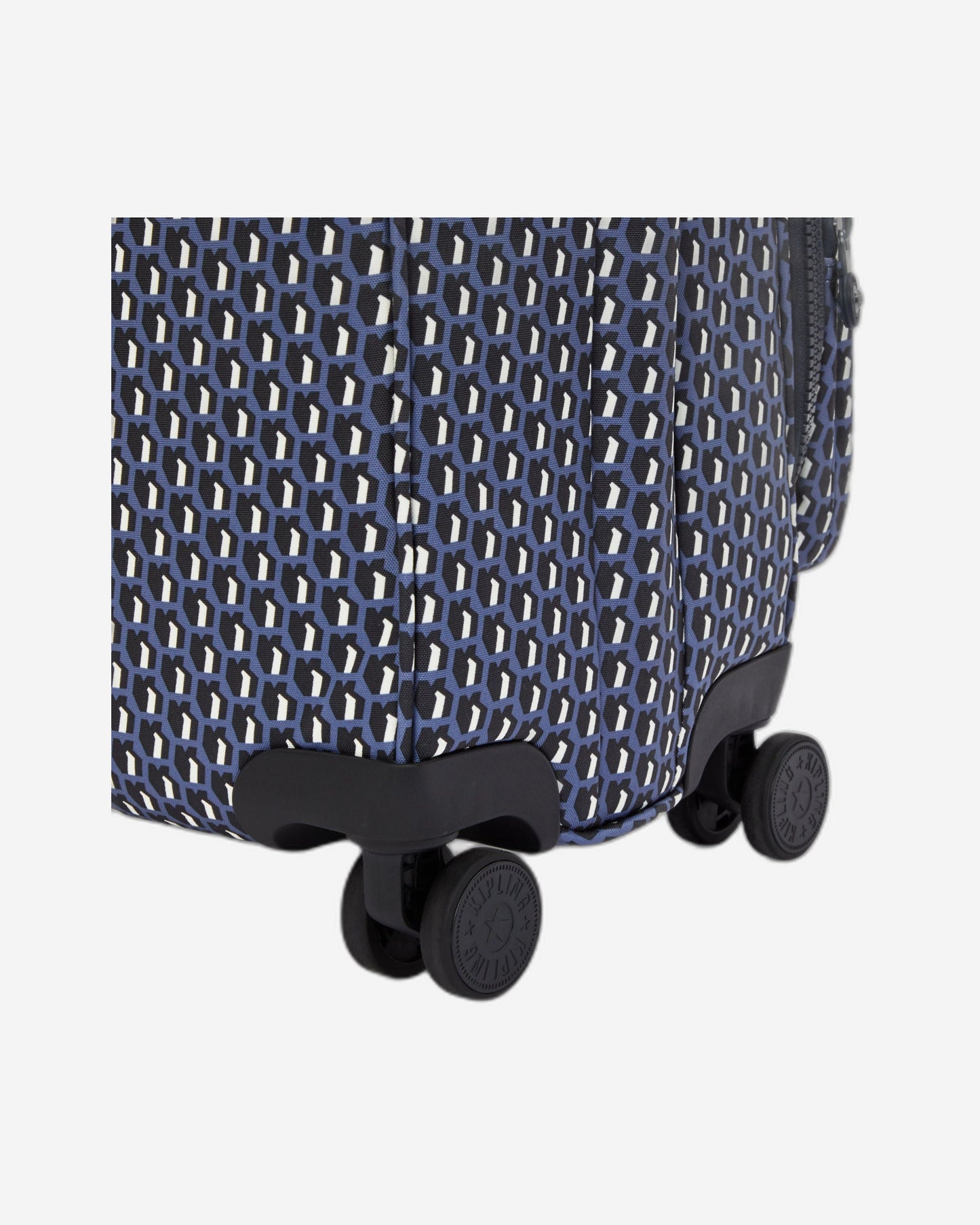 Kipling New Youri Spin M 3D K Blue Medium Expandable Spinner I7788-4JS