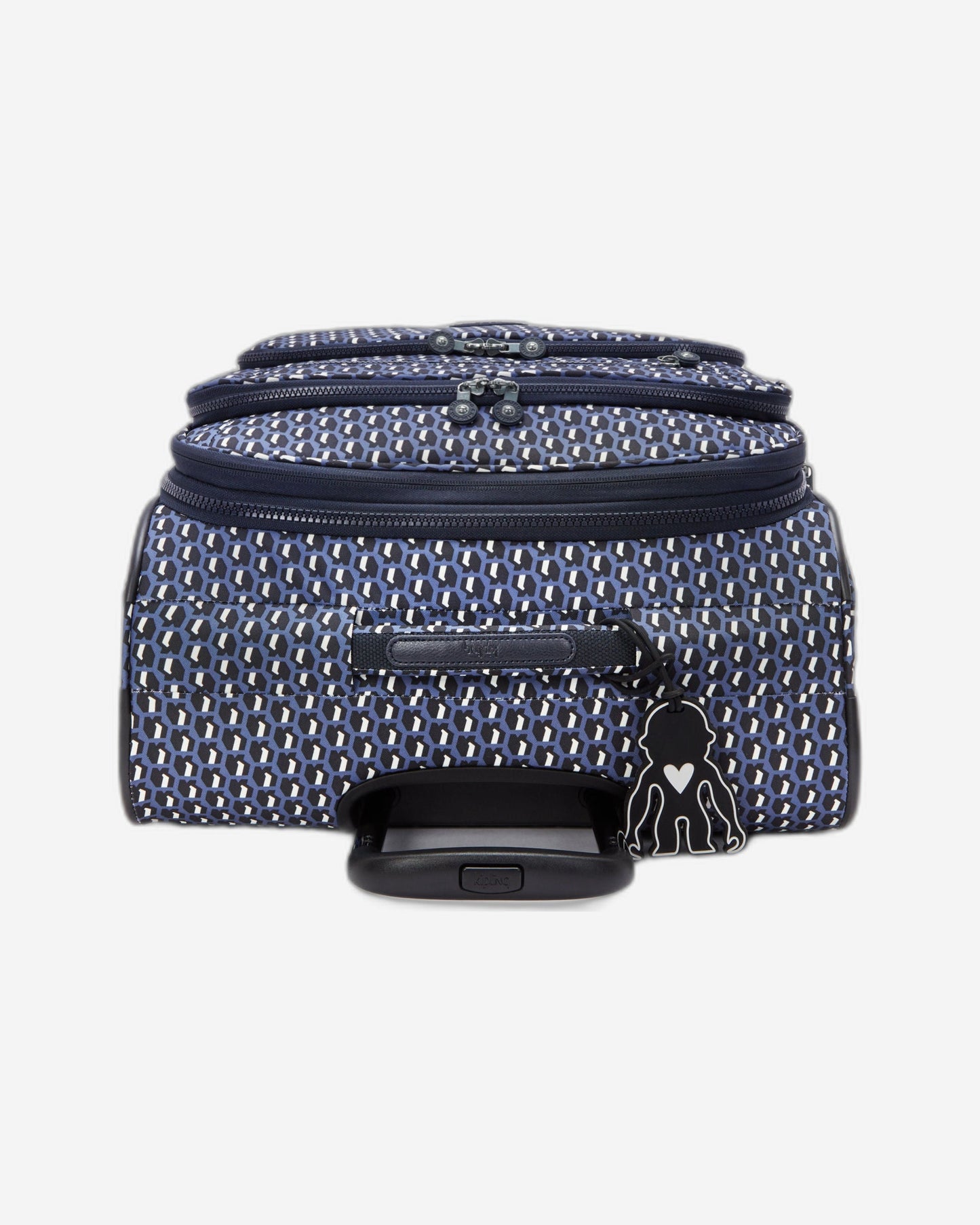 Kipling New Youri Spin M 3D K Blue Medium Expandable Spinner I7788-4JS