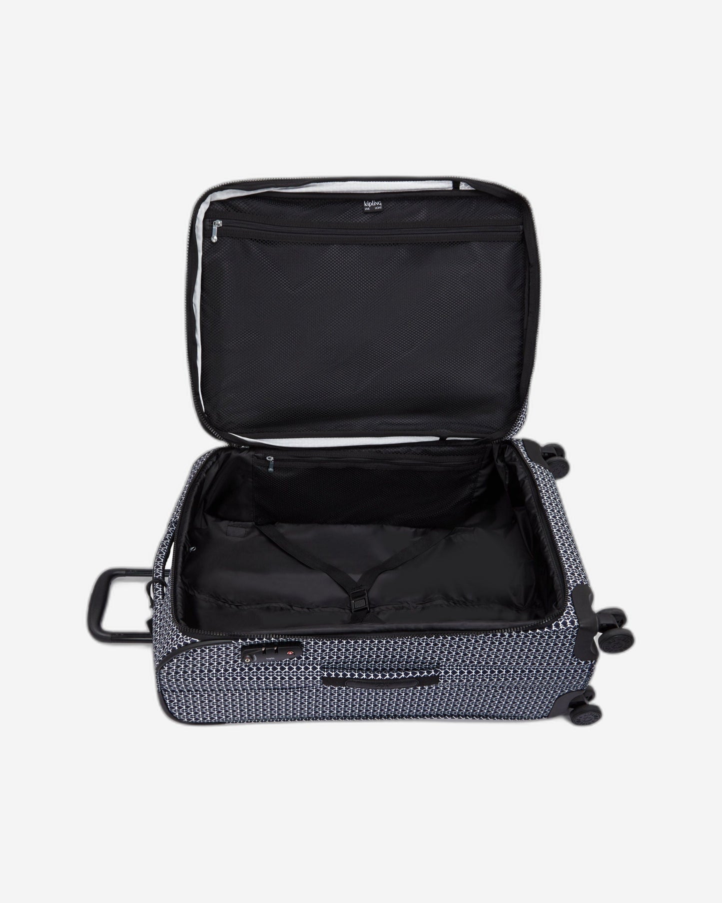 Kipling New Youri Spin M Signature Print Medium Expandable Spinner C2I7788-DD2