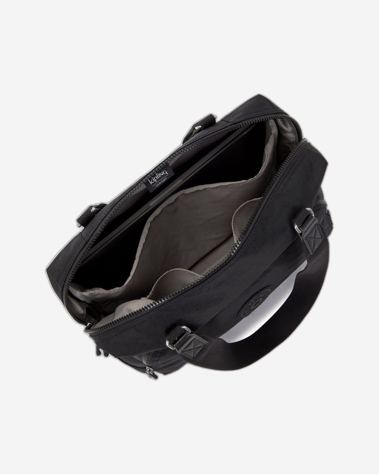 Kipling Linza Black Noir Large Shoulder Bag C2I7870-P39