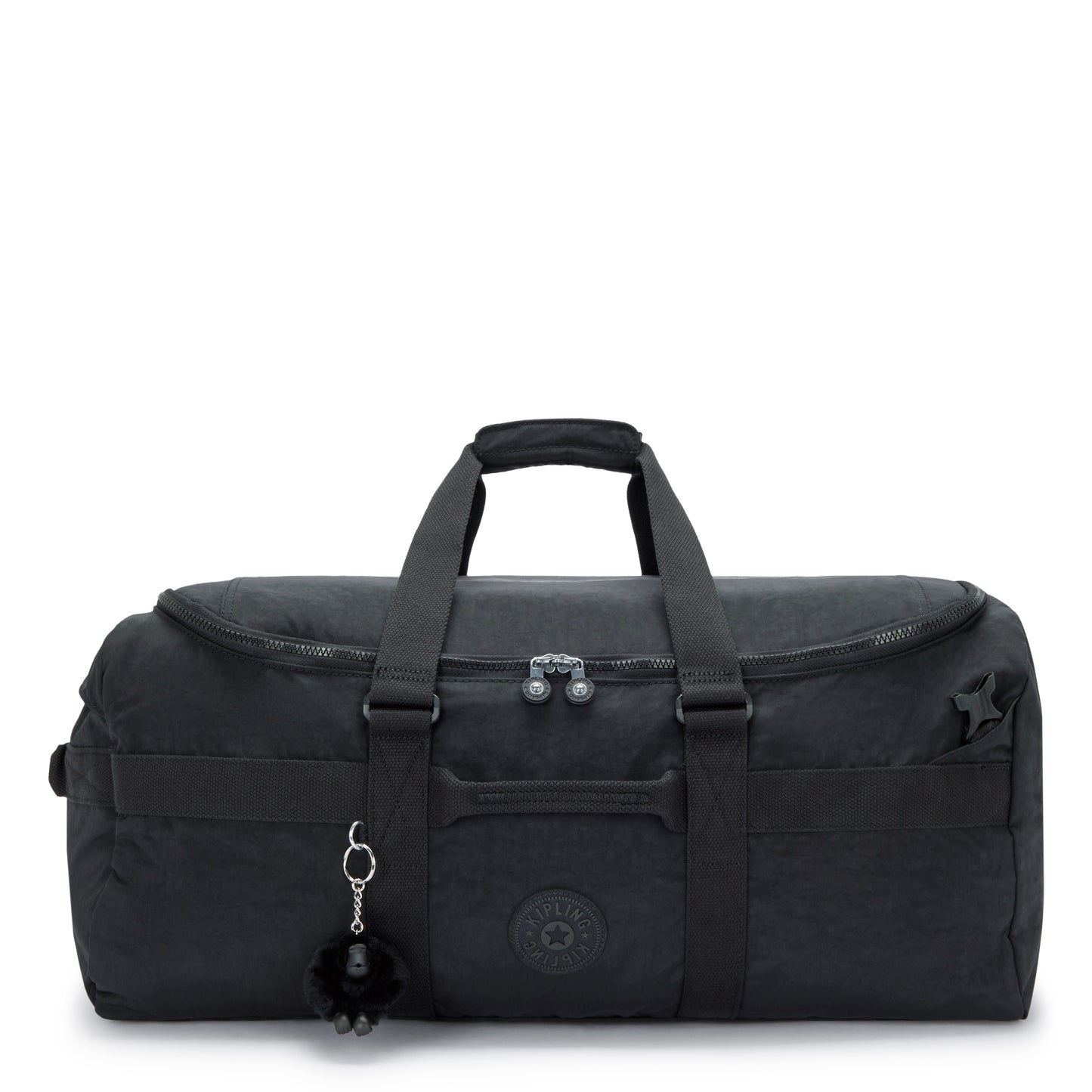 Kipling-Jonis M-Mediam Weekender (Convertable To Backpack)-Black Noir-I7893-P39