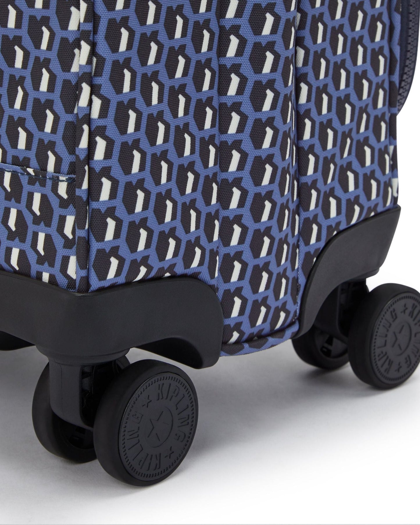 Kipling New Youri Spin S 3D K Blue Small Cabin Spinner I7916-4JS