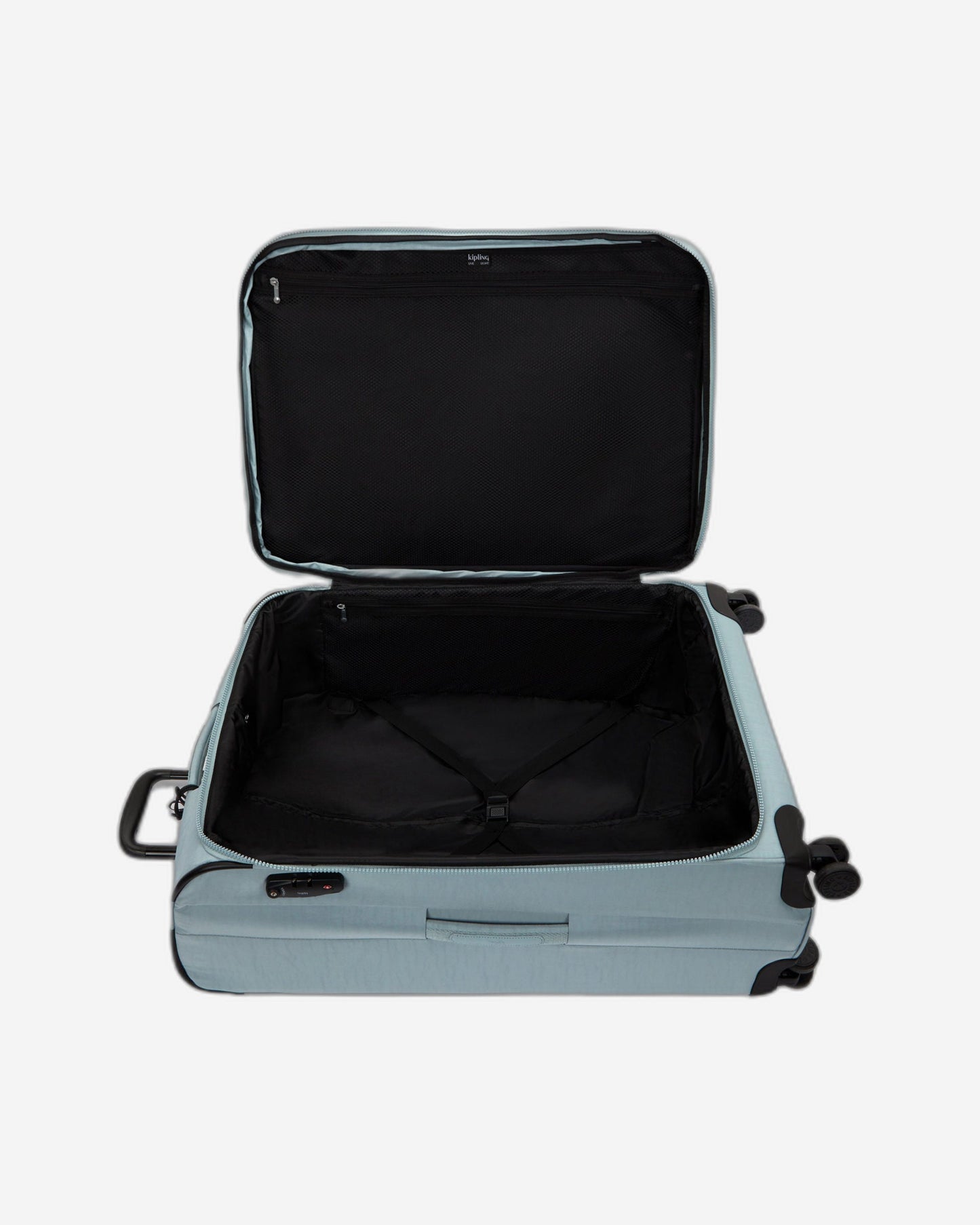 Kipling New Youri Spin L Relaxed Grey Large Expandable Wheeled Luggage I7930-3NL
