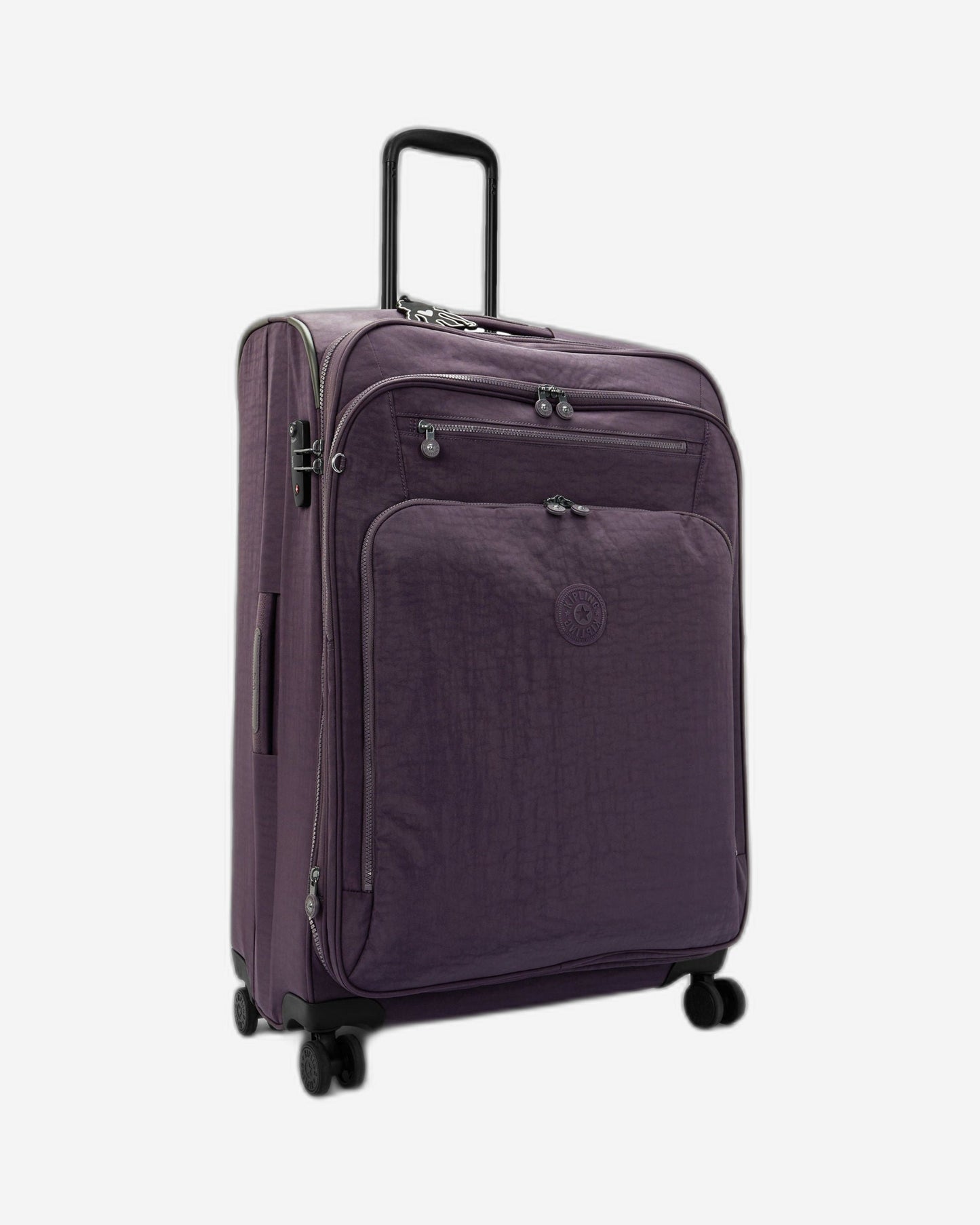 Kipling New Youri Spin L Ultimate Plum Large Expandable Spinner I7930-67U