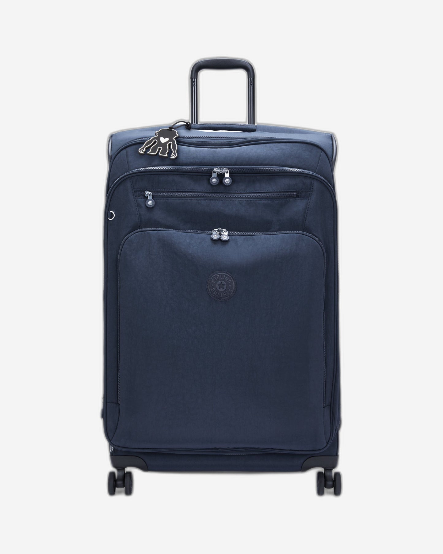 Kipling New Youri Spin L Blue Bleu 2 Large Expandable Wheeled Luggage I7930-96V